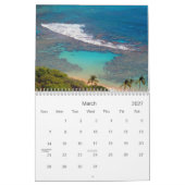 Hanauma Bucht-Hawaii-Kalender Kalender (Mär 2027)