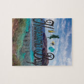 Hanauma Bucht-Hawaii-Meeresflora und -fauna Puzzle (Horizontal)