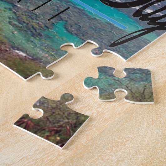 Hanauma Bucht-Hawaii-Meeresflora und -fauna Puzzle (Seite)