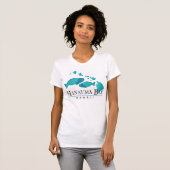 Hanauma Bucht-Hawaii-Papageien-Fische T-Shirt (Vorne ganz)