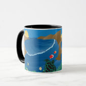 Hanauma Bucht Hawaii Tasse (Vorderseite Links)