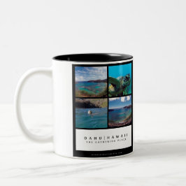 Hanauma Bucht - Oahu Hawaii Zweifarbige Tasse