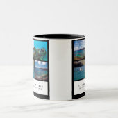 Hanauma Bucht - Oahu Hawaii Zweifarbige Tasse (Mittel)