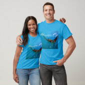 Hanauma Bucht-Oahu-Mantarochen T-Shirt (Unisex)