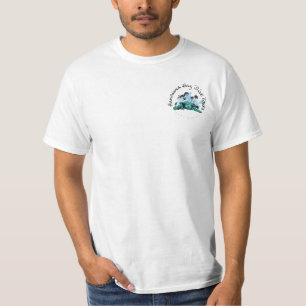 Hanauma Bucht-Tauchen bereist Logo-Shirt T-Shirt