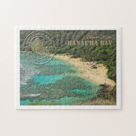 Hanauma Buchtpostkarten-Druckpuzzlespiel Puzzle