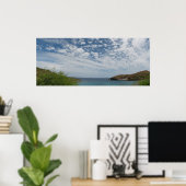 Hanauma Cove Panorama Poster (Heimbüro)