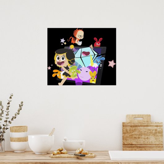 Hanazuki voll von Schätzen Poster (Küche)