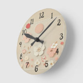 Hanbok Style Runde Wanduhr (Winkel)