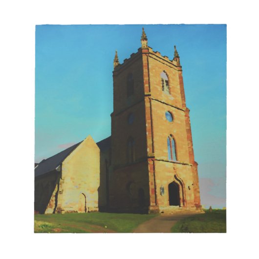 Hanbury Church Notizblock (Vorderseite)