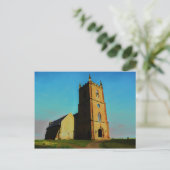 Hanbury Church Postkarte (Stehend Vorderseite)