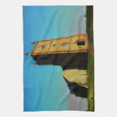 Hanbury Kirche Geschirrtuch (Vertikal)