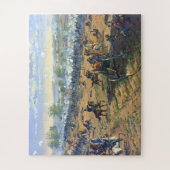 Hancock bei Gettysburg Pickett Puzzle (Vertikal)