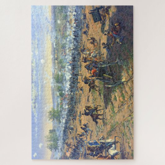 Hancock bei Gettysburg Pickett Puzzle (Vertikal)