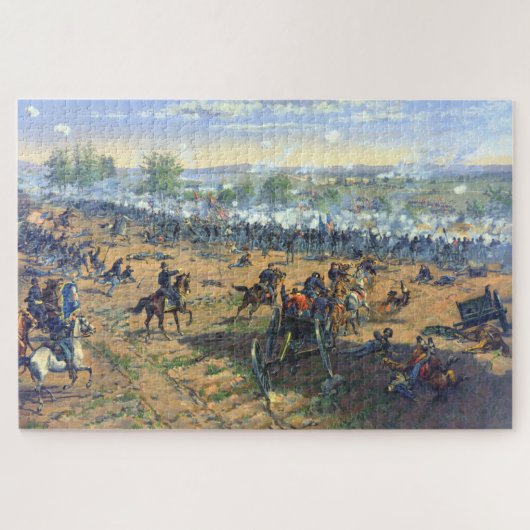 Hancock bei Gettysburg Pickett's Charge Puzzle (Horizontal)