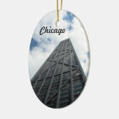 Hancock-Gebäude - Chicago Keramik Ornament (Links)