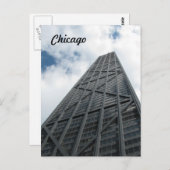 Hancock-Gebäude - Chicago Postkarte (Vorne/Hinten)