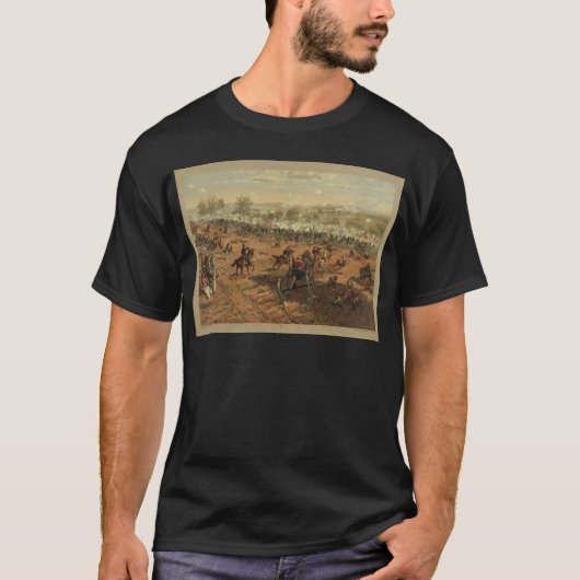Hancock in Gettysburg durch Thure de Thulstrup T-Shirt (Vorderseite)