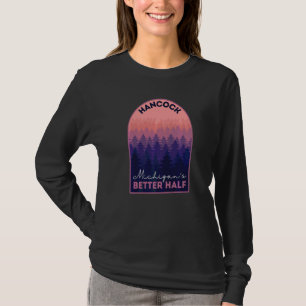 Hancock Michigans bessere Hälfte Yooper Up Retro T-Shirt
