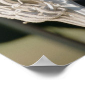 Hand an Lacrosse Stick Poster (Ecke)