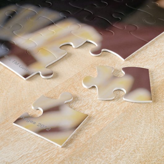 Hand an Lacrosse Stick Puzzle (Seite)