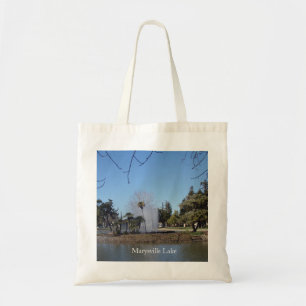 Hand Bagges mit Foto des Sees von Marysville. Tragetasche