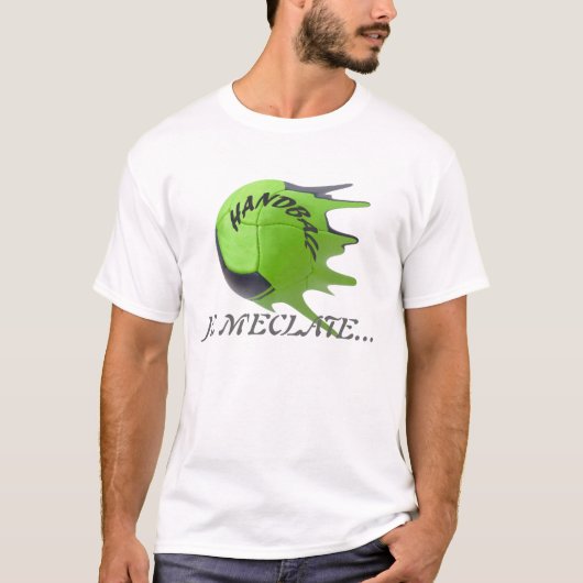 Hand ball modern design for action T-Shirt (Vorderseite)