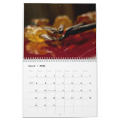 Hand bearbeitet Gewohnheit Druckkalender Kalender (Mär 2026)