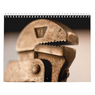 Hand bearbeitet Gewohnheit Druckkalender Kalender