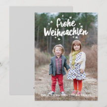 Hand beschSparete Weihnachtsfeiertags-Gruß