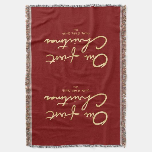  | Hand Brief 1 Weihnachten Decke (Vorderseite Vertikal)