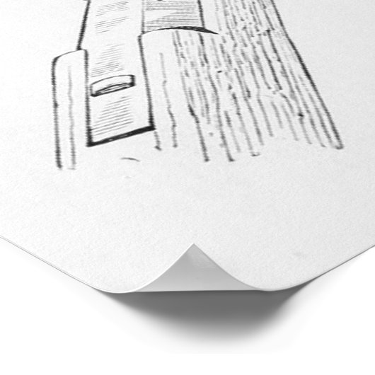 Hand Cannoneer Poster (Ecke)