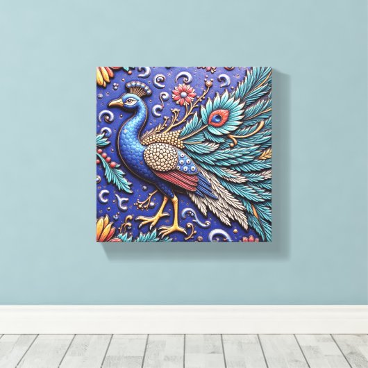 Hand-Carved Divinity Leinwanddruck (Insitu (Holzboden))