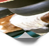 Hand carved drums, Livingston, Zambia Poster (Ecke)