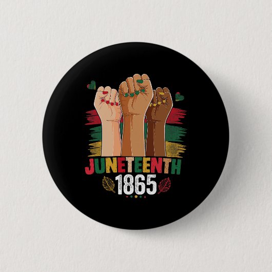 Hand Celebrate Juni 1865 Niedlichen Juni 1816 Button (Vorderseite)