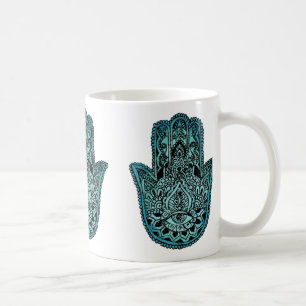 Hand der Fatima-Weiß-Tasse Kaffeetasse