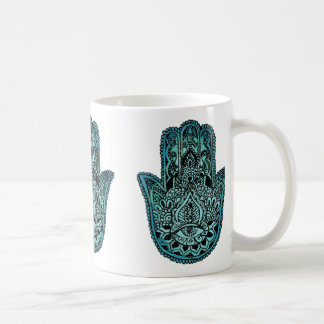 Hand der Fatima-Weiß-Tasse Kaffeetasse