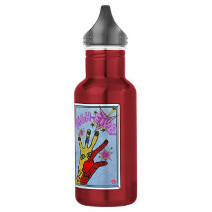 'Hand der Freundschaft - High 5' Kids Wasserflasch Edelstahlflasche