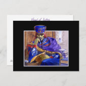 Hand der Gerechtigkeit Postkarte (Vorne/Hinten)