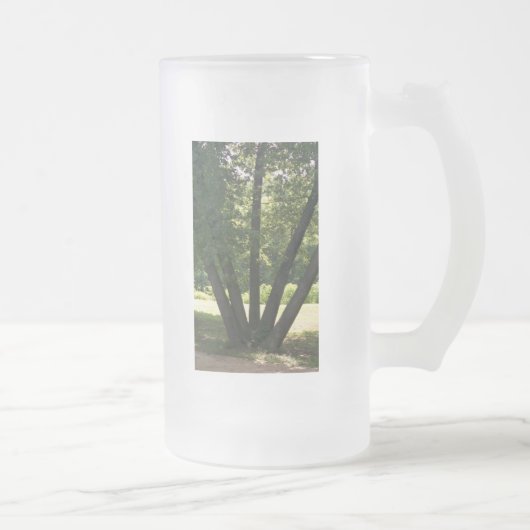 Hand der Natur-Tasse Mattglas Bierglas (Rechts)