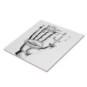 Hand der Zeit Fliese (Seite)