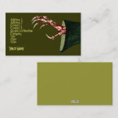 Hand des Grims Visitenkarte (Vorne/Hinten)