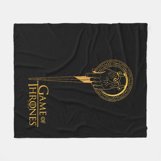 Hand des King-Icon Fleecedecke (Vorderseite (Horizontal))