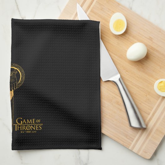 Hand des King-Icon Geschirrtuch (Viertel Falte)