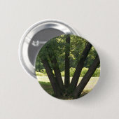 Hand des Natur-Knopfes Button (Vorne & Hinten)