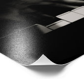 Hand des Pianisten Fotodruck (Ecke)