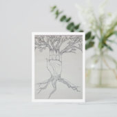 Hand des Powers Postkarte (Stehend Vorderseite)