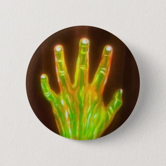 Hand des Ruhmknopfes Button (Vorderseite)