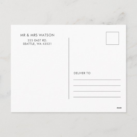 Hand Draodle Red Green Pink Weihnachten (Rückseite)