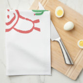 hand drawing baby  geschirrtuch (Viertel Falte)